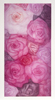 Variaatioita kuihtuneiden ja kukoistavien ruusujen valtakunnasta (sarja) / Variations from Realm of wilted and blooming Roses (series), 2002, 180 x 90 cm 